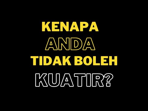 Ini Alasan Mengapa Anda Tidak Boleh Kuatir // Podcast Rohani Kristen - Renungan Alkitab dan Doa.