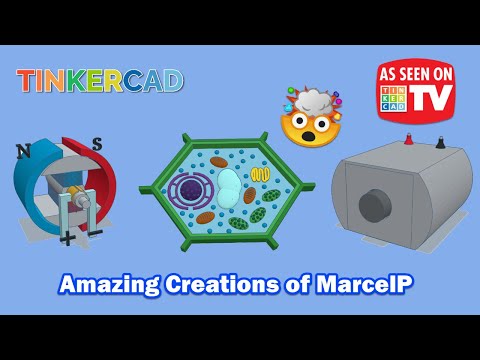 Three Amazing Tinkercad Copy & Tinker Creations by MarcelP You Must Check Out!