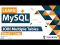 MySQL JOIN Multiple Tables Tutorial In Hindi Urdu