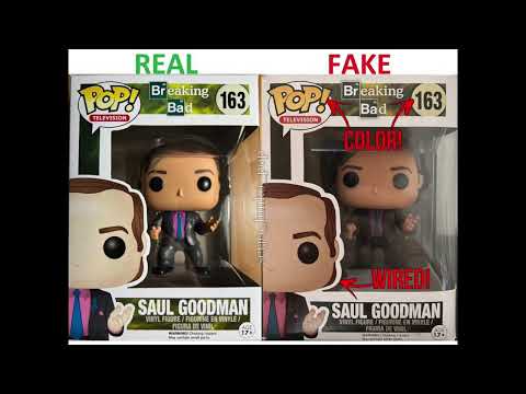 Funko Pop Legit Guide "Real Vs Fake": SAUL GOODMAN #163 – BREAKING BAD
