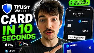 CRYPTO CARD NO KYC | How to Get Trust Wallet Card | Withdraw Cash Using Card | S