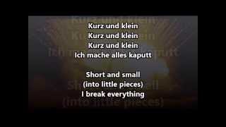 Translated Lyrics for Kurz und Klein by Knorkator