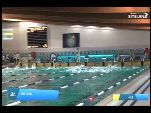 Serie 2 dei 100 Dorso  Assoluti Maschi Master - Campionati Regionali Masters 2014 di Veneto e Friul