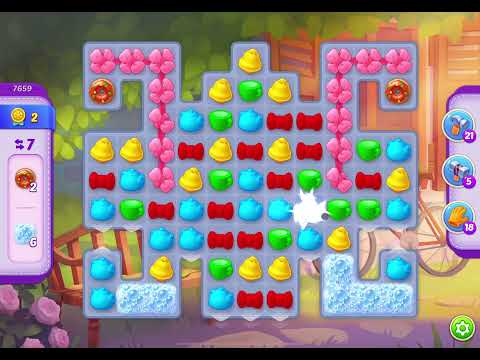 HomeScapes Level 7659 no boosters (13 moves)