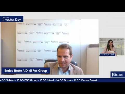 INTEGRAE SIM INVESTOR DAY - FOS GROUP: ENRICO BOTTE