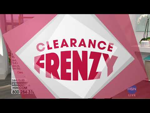 HSN | Fashion & Accessories Clearance Frenzy Up To 60% Off 09.04.2018 - 05 AM