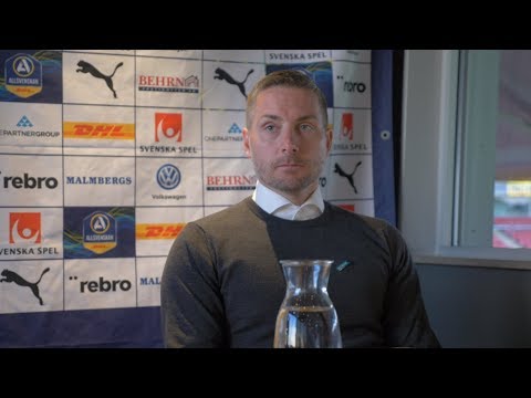 Presskonferens efter förlusten mot Norrköping