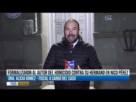 FORMALIZARON AL HOMBRE QUE MATÓ A SU HERMANO EN NICO PÉREZ HIZO SIETE DISPAROS