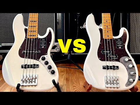 Fender Ultra Precision Bass vs Ultra Jazz Bass | Mark Bouras