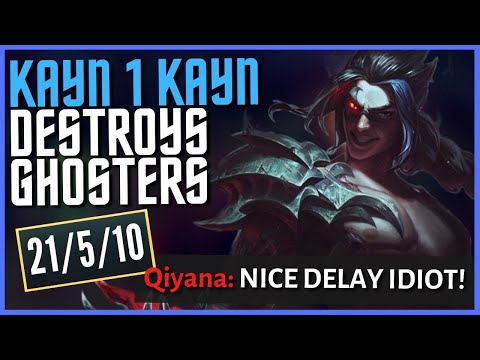 #1 Kayn World vs High Elo Ghoster - League of Legends