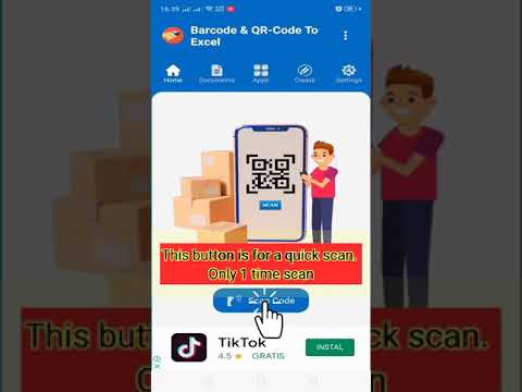 Barcode, QR and PDF Scanner Video