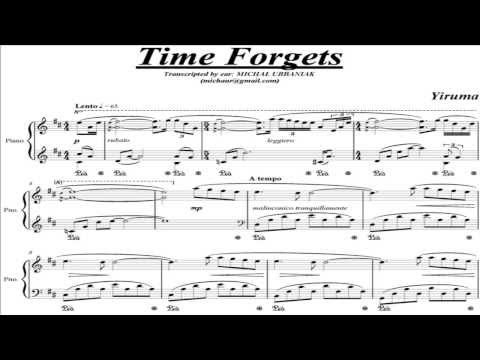 Yiruma - Time Forgets (piano score)