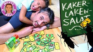 KAKERLAKEN SALAT Kartenspiel - Konzentration und schnelles Denken | Mileys Welt