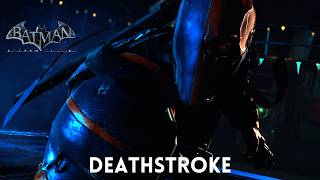 Batman: Arkham Origins - Walkthrough 4K 60FPS HDR - Deathstroke