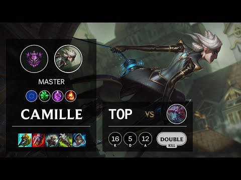 Camille Top vs Cho'Gath - EUW Master Patch 11.23
