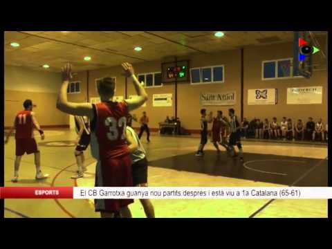 El CB Garrotxa Santjoanenc guanya per primera vegada aquest 2015