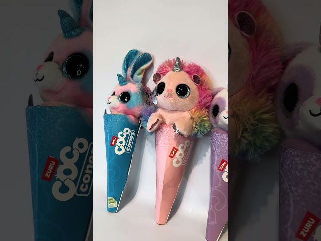 Vídeo relacionado con Apricot Lamb Coco helado Coconut Comida de peluche para niños, suave y lindo peluche para bebés, niñas y niños, marrón, 10 cm