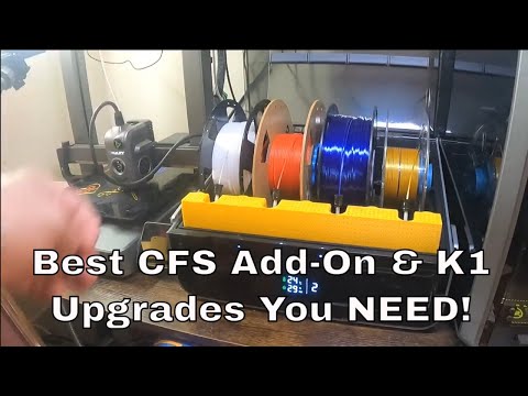 🔥 Best Creality CFS Add-On & K1 Upgrades You NEED! #3dprinting