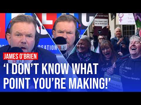 James O’Brien debates LBC caller over ‘biological sex’ ruling