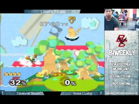 BC Biweekly 4: Loser's Finals - Torsional Strain (Fox) vs. Bonk Cushy (Pikachu)