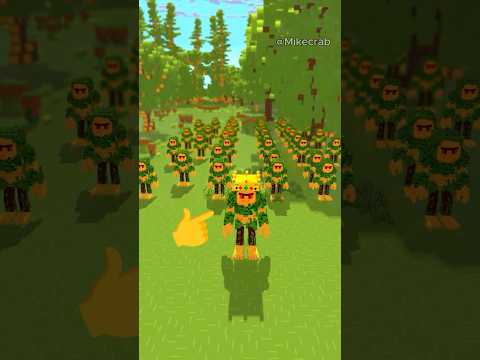 । Tested zombie vs 100 Brr Brr Patapim and Got shocking Results#shortsfeed#minecraft #minecrafthumor