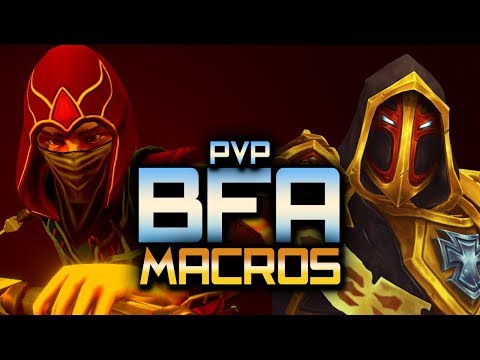 Battle for Azeroth PvP Macros (WoW BFA PvP Guide)