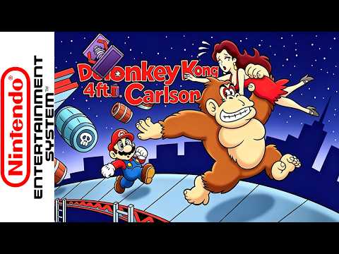 Donkey Kong 4 ft. Calm Carlson | Donkey Kong Romhack [NES]