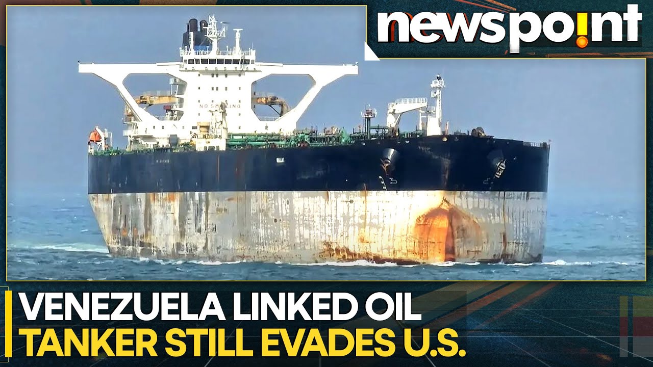 US-Venezuela Tensions| Report: Crew Paints Russian Flag on Tanker Pursued by the US | WION NEWSPOINT