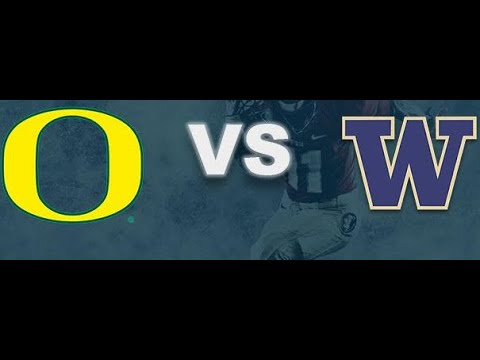 Oregon Ducks 26 Washington Huskies 16...an offensive and coaching no show
