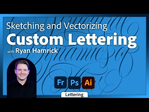 Design Custom Lettering for Album Covers in Adobe Fresco with Ryan Hamrick