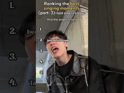 Ranking the best singing moments (part-3) #ranking