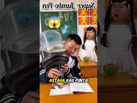 Aksi pamer pulpen di sekolah berakhir bencana total 🤣