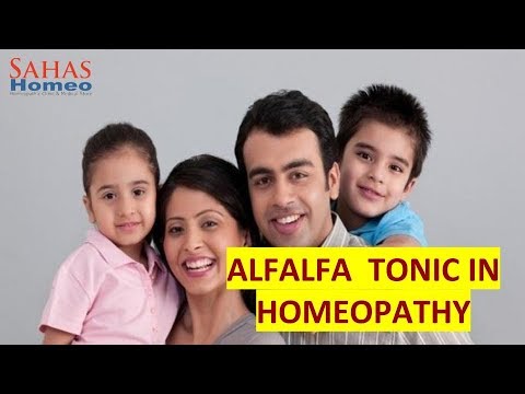 Top alfalfa tonic for children in homoeopathy