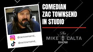 Comedian Zac Townsend In Studio