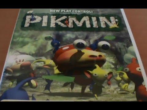 Pikmin New Play Control Wii Unboxing