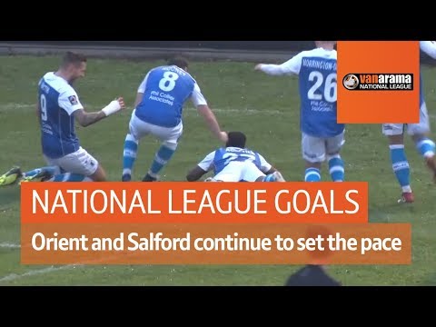 Leyton Orient and Salford continue to set the pace | National League Highlights