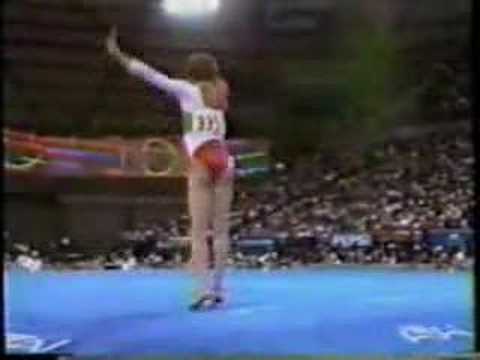 Henrietta Onodi - 1990 Goodwill Games AA - Floor Exercise