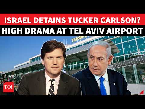 Israel Detains Tucker Carlson, Confiscates Passport At Tel Aviv Airport After US Envoy Interview?