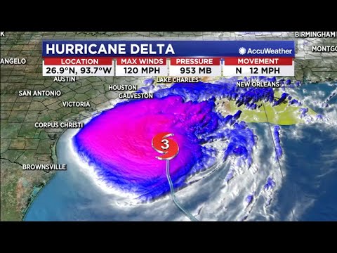 4 A.M. UPDATE: Hurricane Delta closing in on southwestern Louisiana