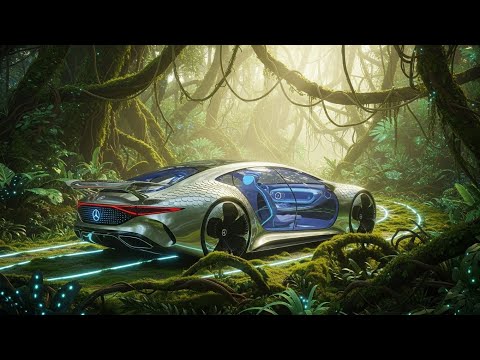 The Most Beautiful Car on Earth? 🌿 Mercedes Vision AVTR (Avatar Concept)