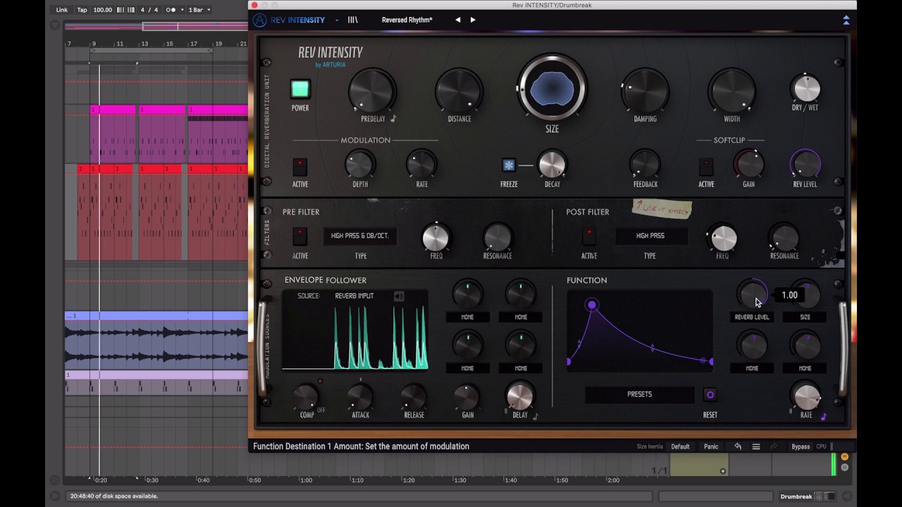 Tutorials – Reverb INTENSITY | ARTURIA