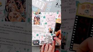 Junk Journal With Me - Japan Travel Spread #memorykeeping #junkjournal