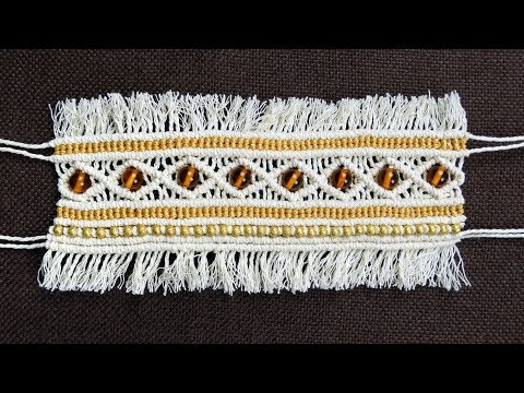 Spiral Macrame Patterns DIY Macrame Spiral Bracelets