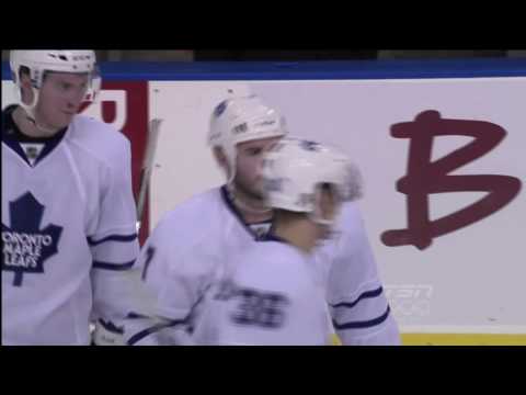 Ian White Goal - Leafs 1 Lightning 0 - Jan 21st 2010 (HD)