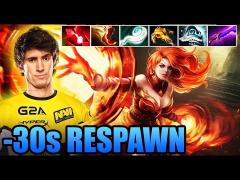 What A WAY To DIE - Dendi [Lina] Dota 2 7.04