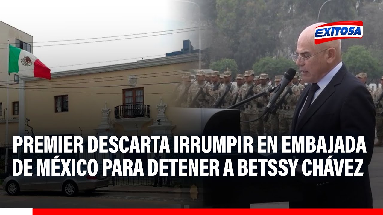 🔴🔵 Ernesto Álvarez descarta irrumpir en embajada de México en Lima para detener a Betssy Chávez