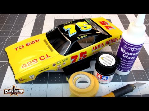 SCALE MODEL TIPS: Painting and installing windows, and bumpers and MORE. Dodge Charger build PART #5