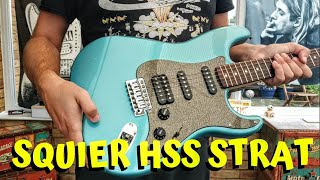 Video thumbnail for Squier By Fender Affinity Stratocaster HSS Review Demo by The Guitar Manifesto