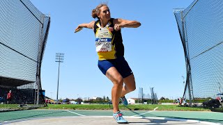 Albi 2020 : Mélina Robert-Michon avec 60,06 m au lancer du disque Albi 2020 : Mélina Robert-Michon avec 60,06 m au lancer du disque
