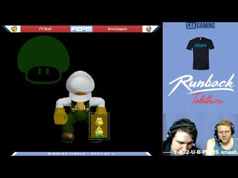The Smash Lab 132 (Pepis Telethon) Winners Finals - PF|Kali (Yoshi) vs ilovebagelz (Luigi)